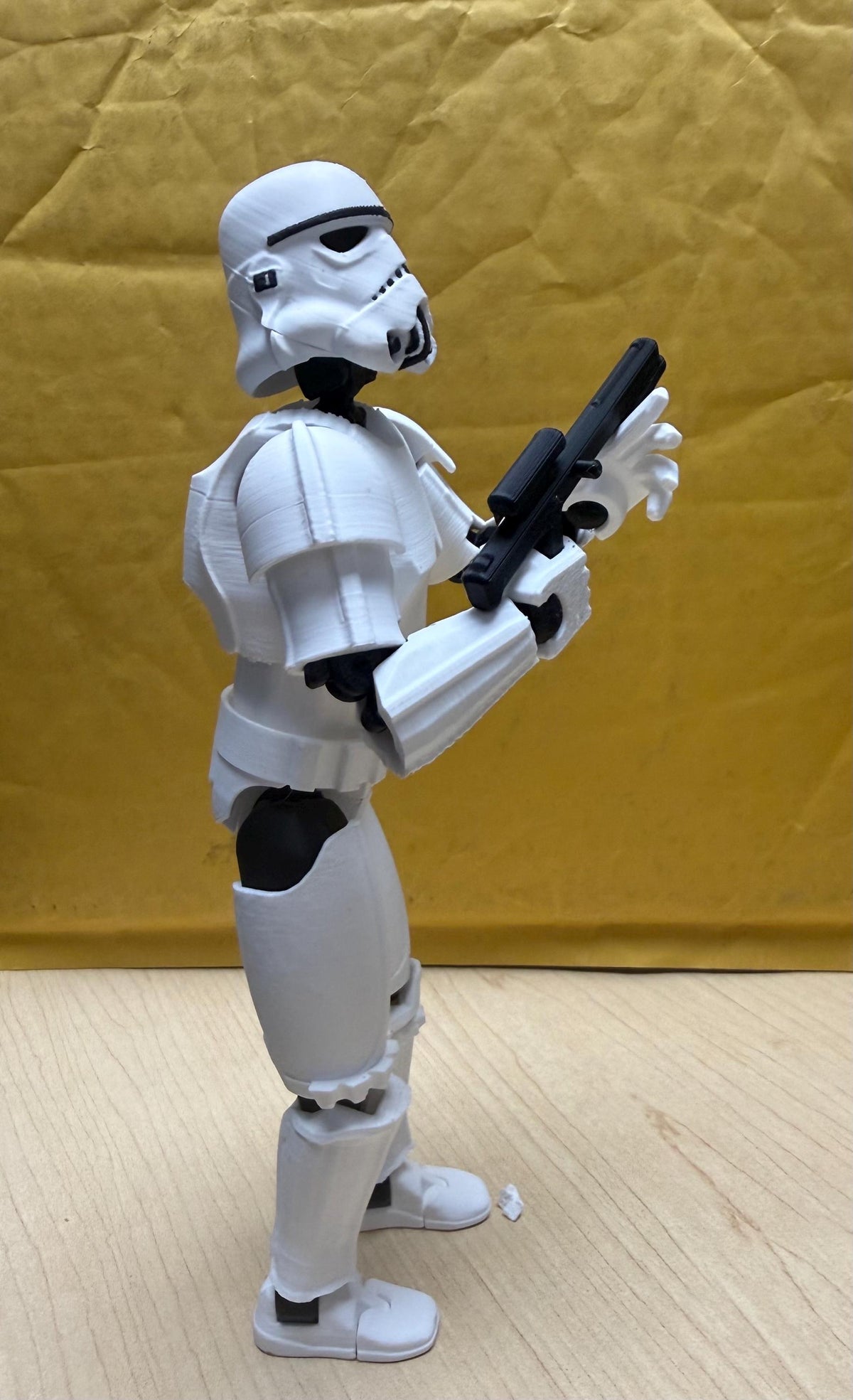 Articulated Stormtrooper Figure — 3D Printed Poseable