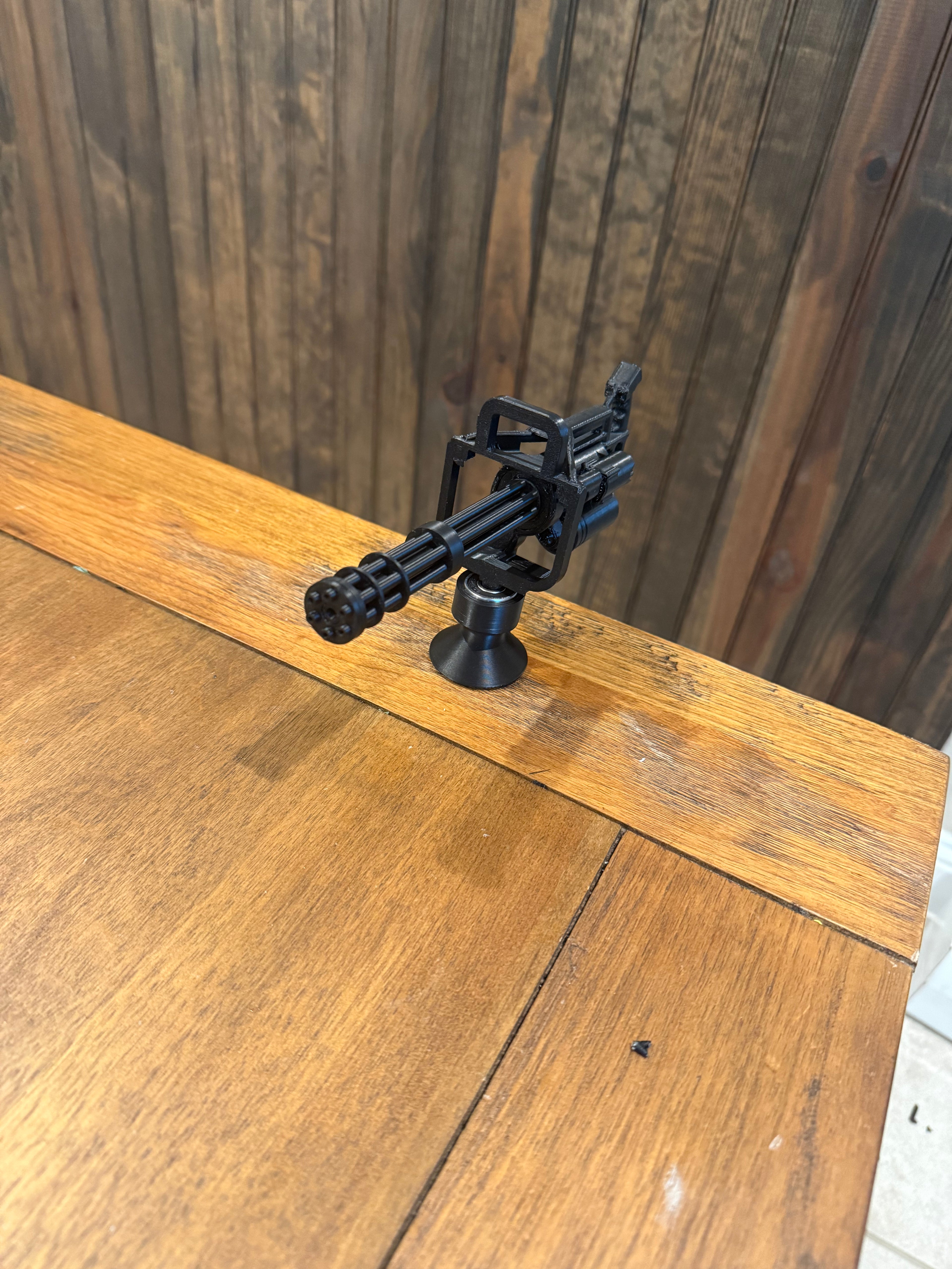 Mini Gatling Gun — Desk & Dash Stress Reliever