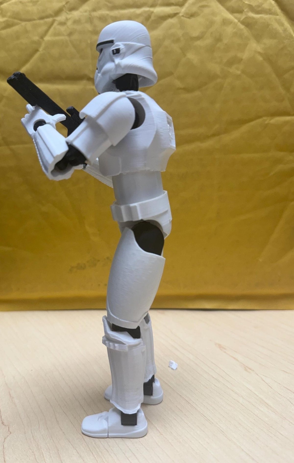 Articulated Stormtrooper Figure — 3D Printed Poseable - GeeRay Studio