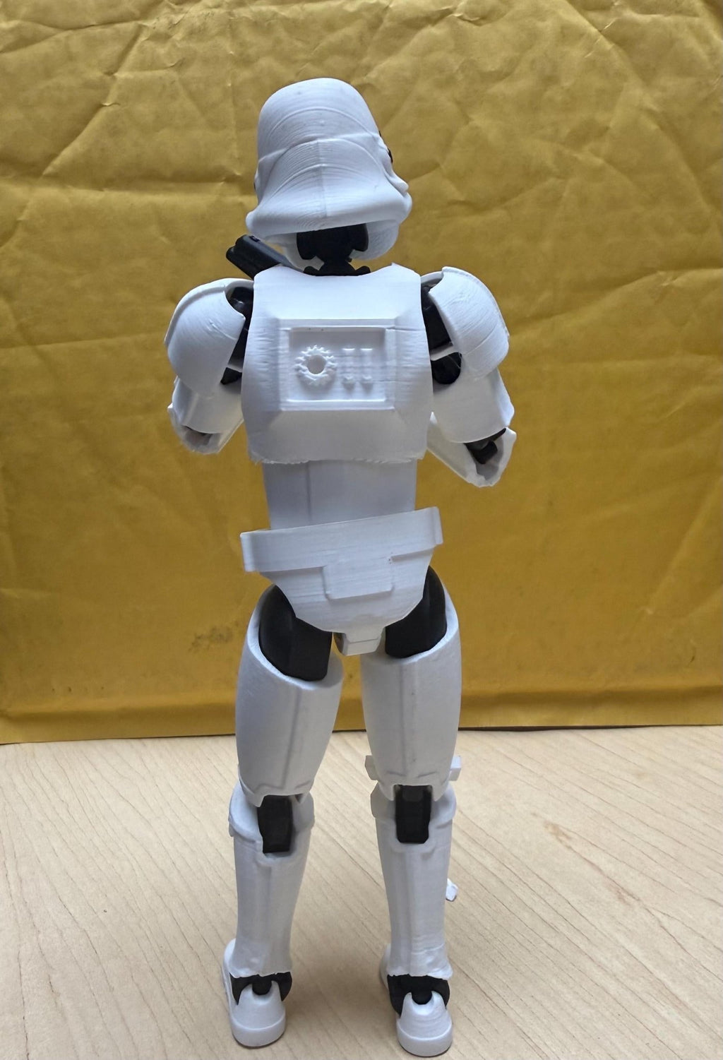 Articulated Stormtrooper Figure — 3D Printed Poseable - GeeRay Studio