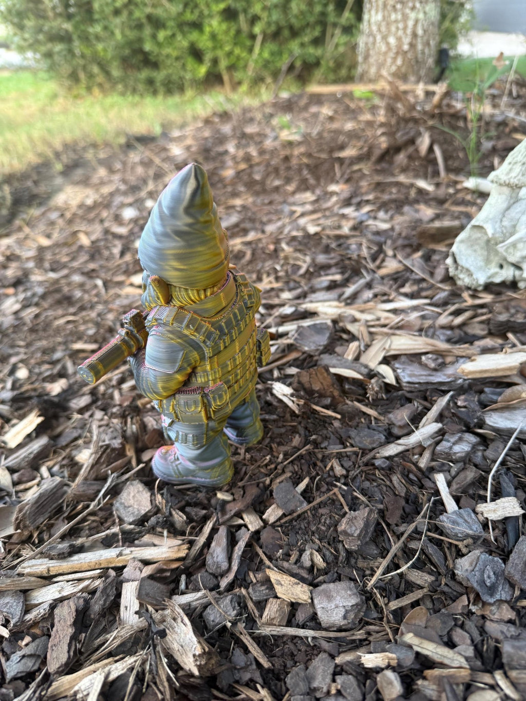 Is your garden ready for the great Gnome wars. Protect them with these 3-D printed garden gnomes