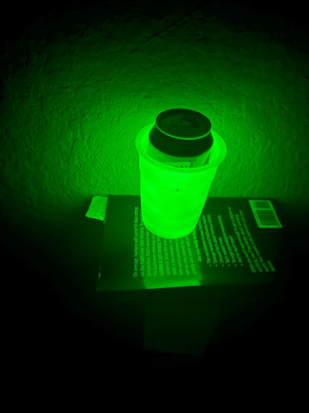 Glow in the dark can koozie - GeeRay Studio