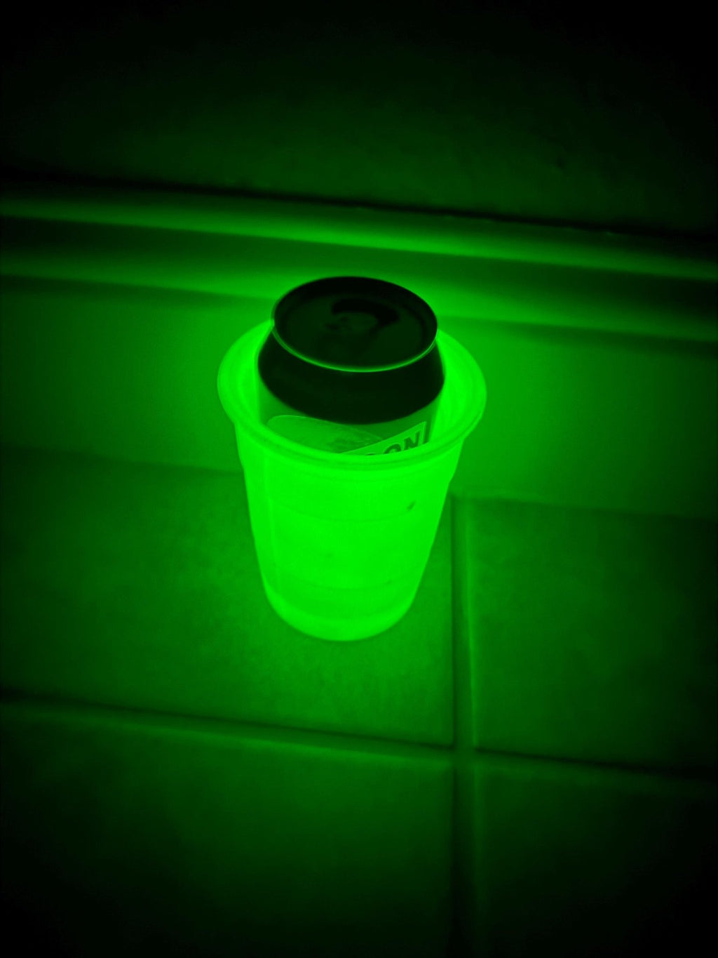 Glow in the dark can koozie - GeeRay Studio
