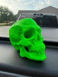 Glow in the dark human skull - GeeRay Studio
