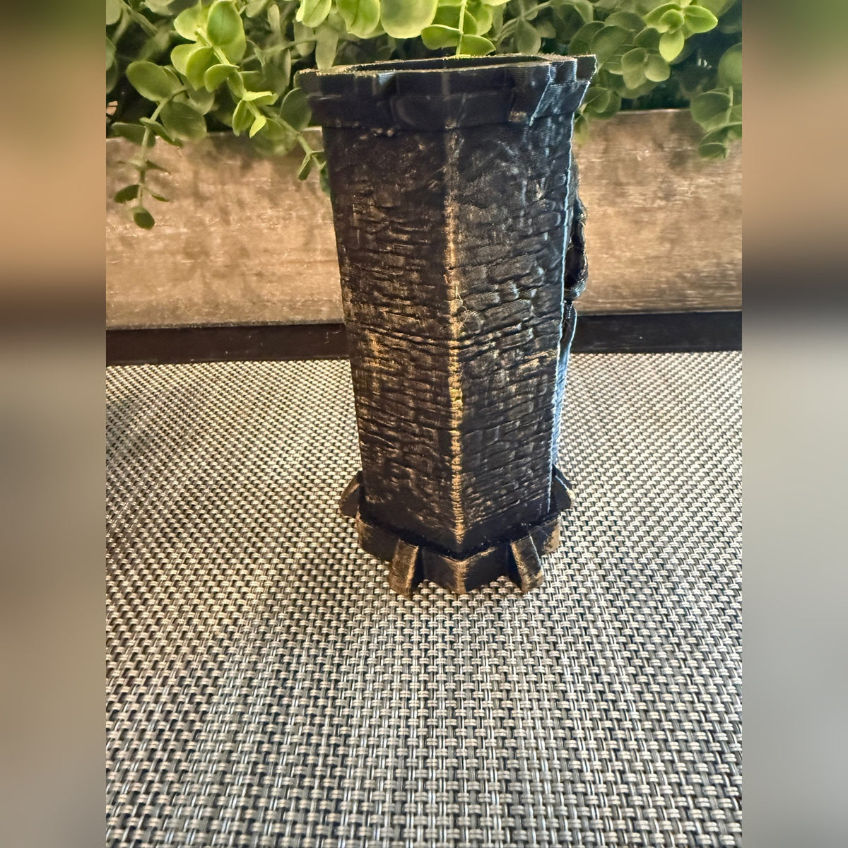 Skull Dice Holder — Gothic Dice Tower for Gaming Dice