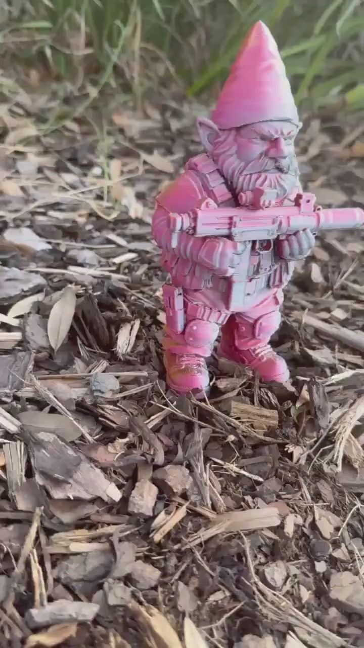 Is your garden ready for the great Gnome wars. Protect them with these 3-D printed garden gnomes