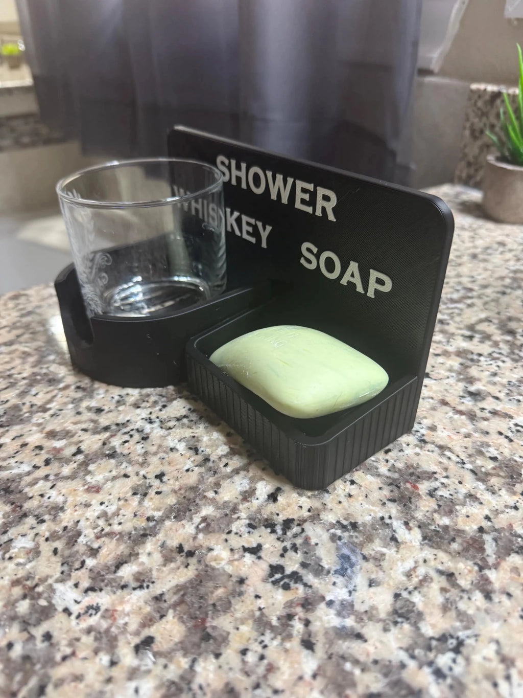 Whiskey Lover's Shower Caddy — 3D Printed - GeeRay Studio