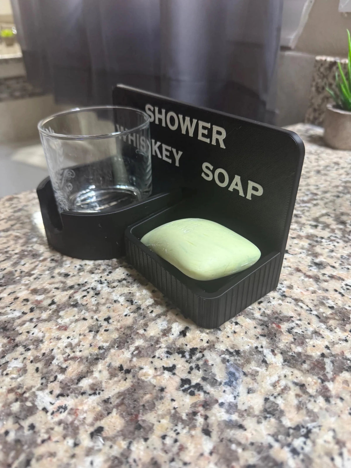 Whiskey Lover's Shower Caddy — 3D Printed - GeeRay Studio